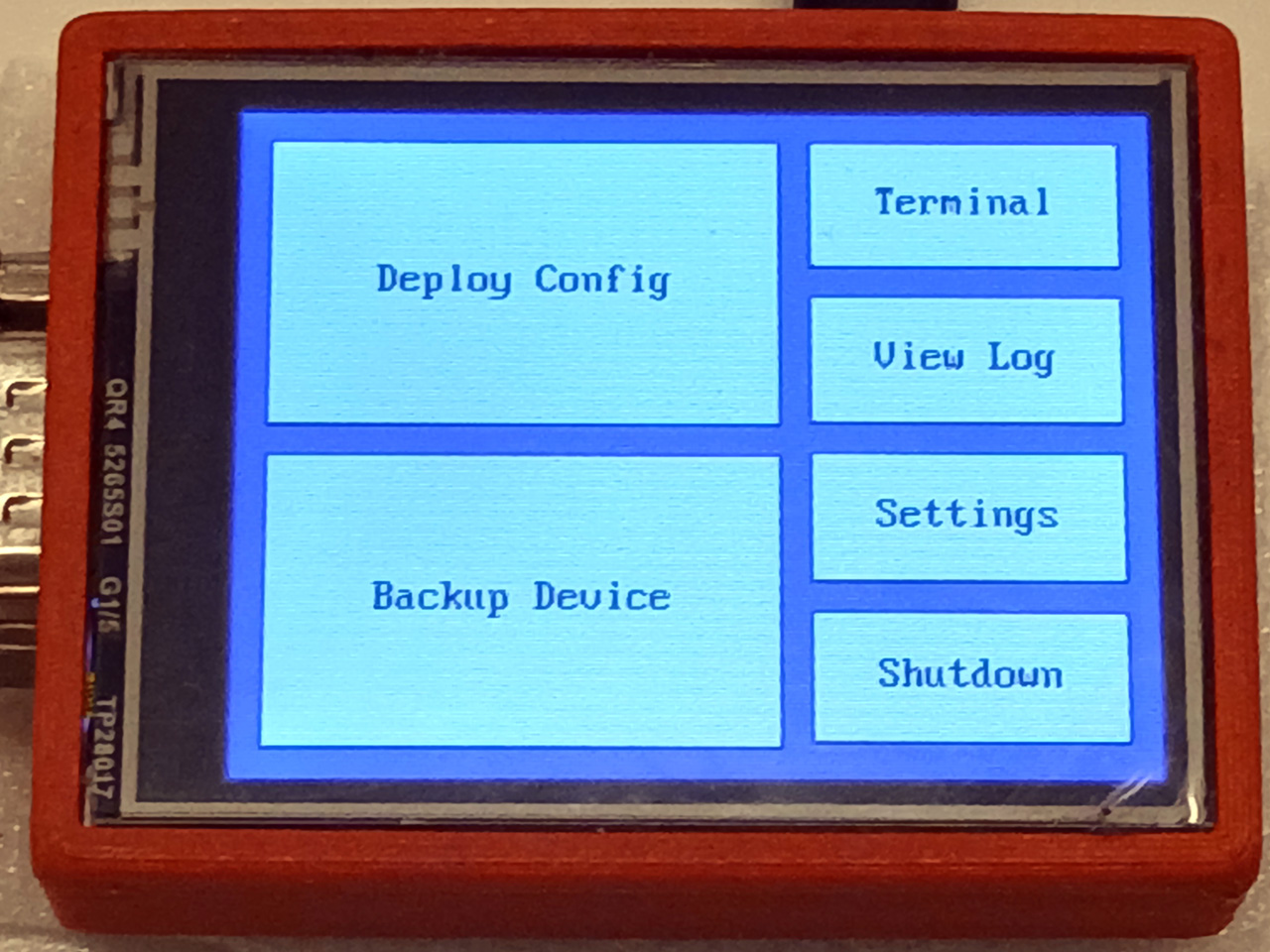 FortressFlash Main Menu UI
